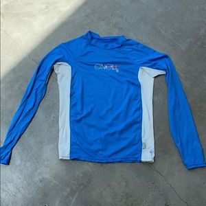 Girls O’Neill rash guard size 16